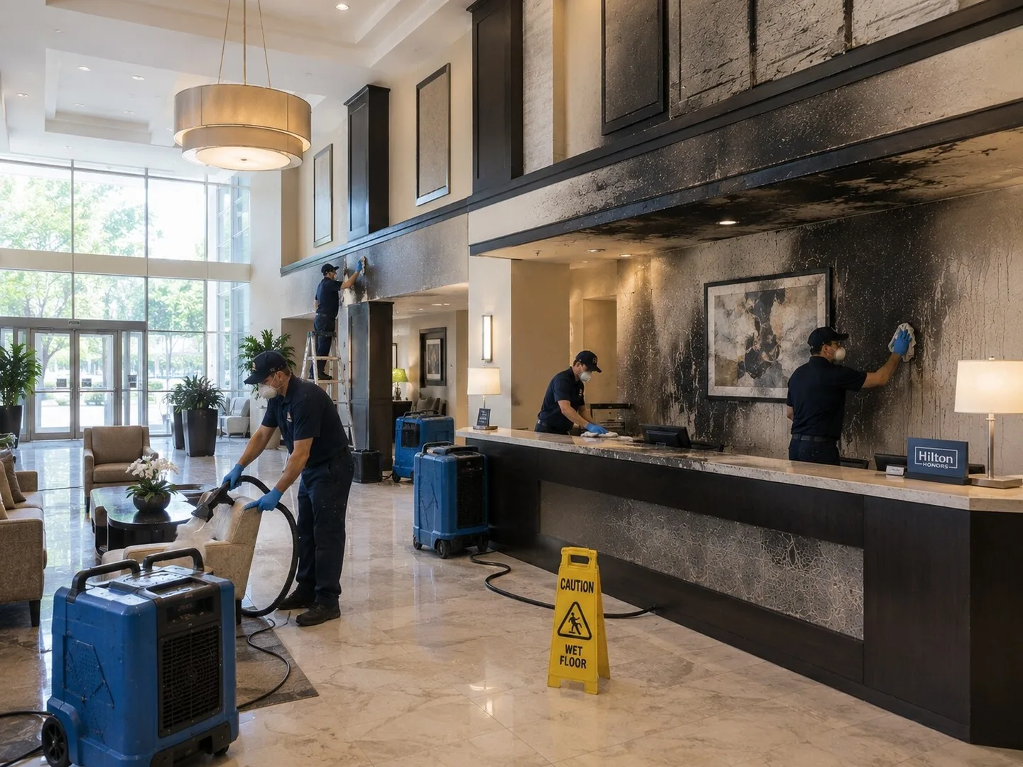 Fire Damage Restoration in Adelanto, CA